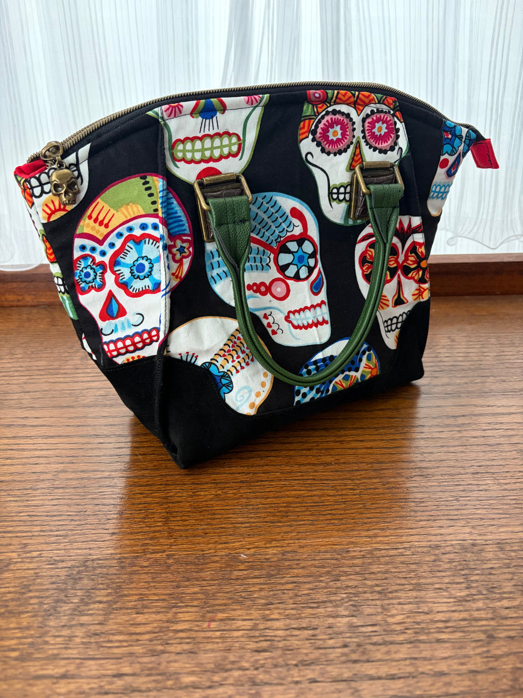 Black Sugar Skull Bag