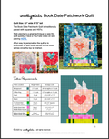 Book Date Patchwork Quilt Pattern- WoolyPetals