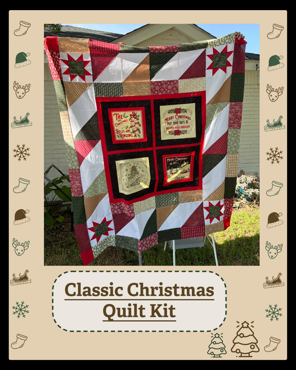 Classic Christmas Quilt Kit