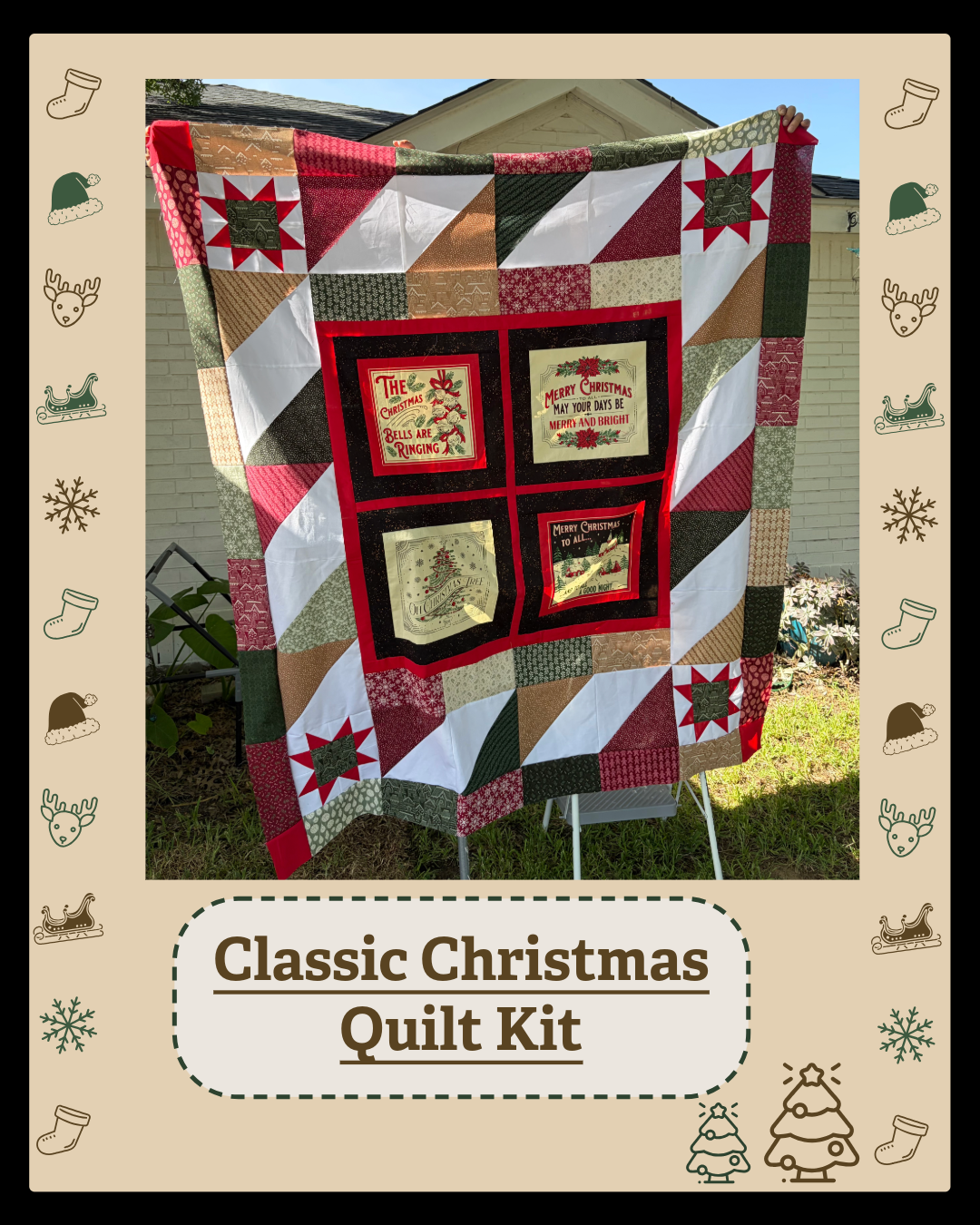 Classic Christmas Quilt Kit