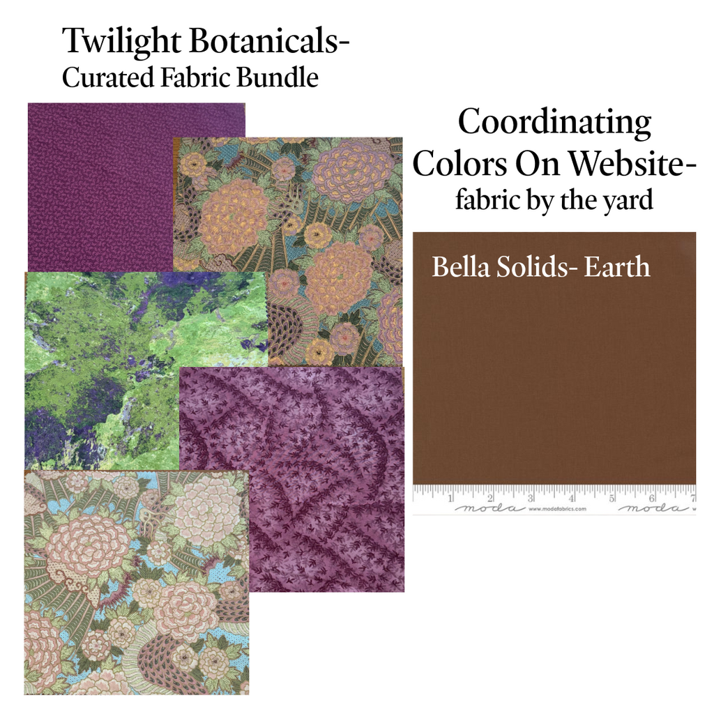 Twilight Botanicals- Curated Fabric Bundle