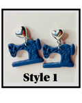 Sewing Machine Earrings- Ojos de Eulogia