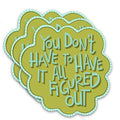 Figured Out Sticker- Kati Cupcake