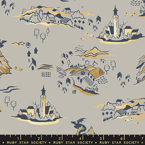 Fireglow Metallic Oyster Town- Ruby Star Society