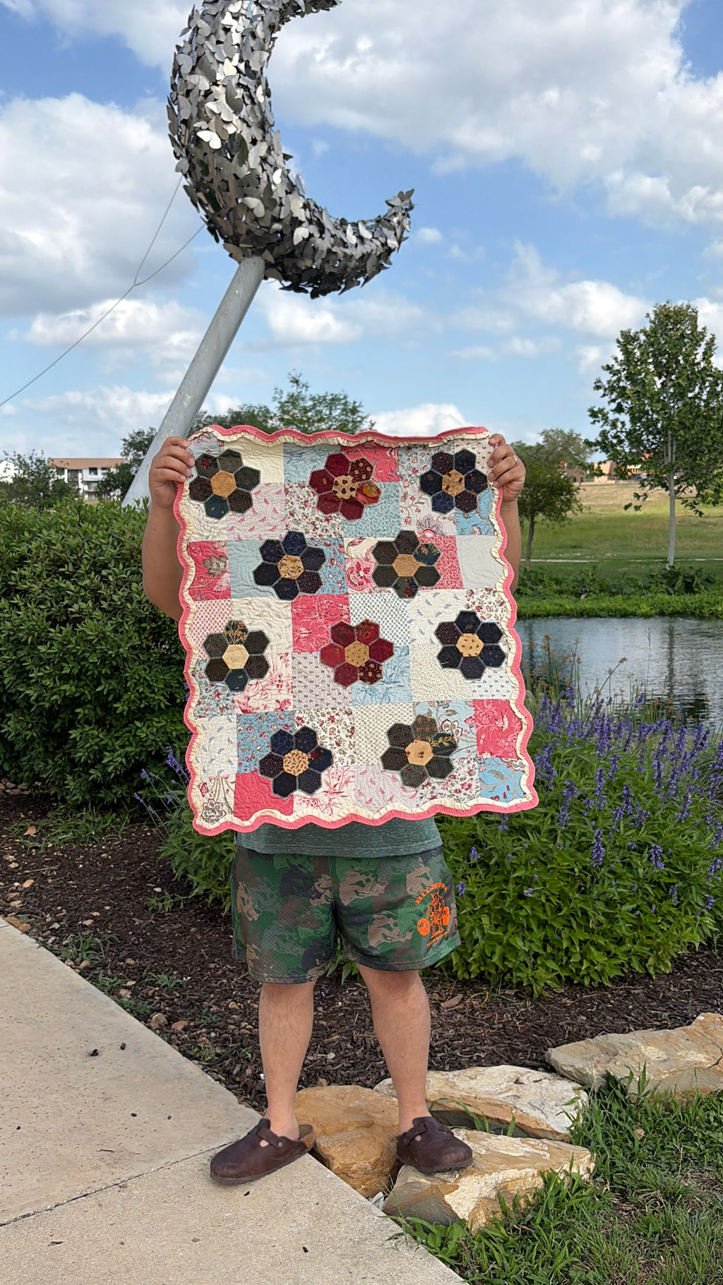 Petal Patchwork Quilt