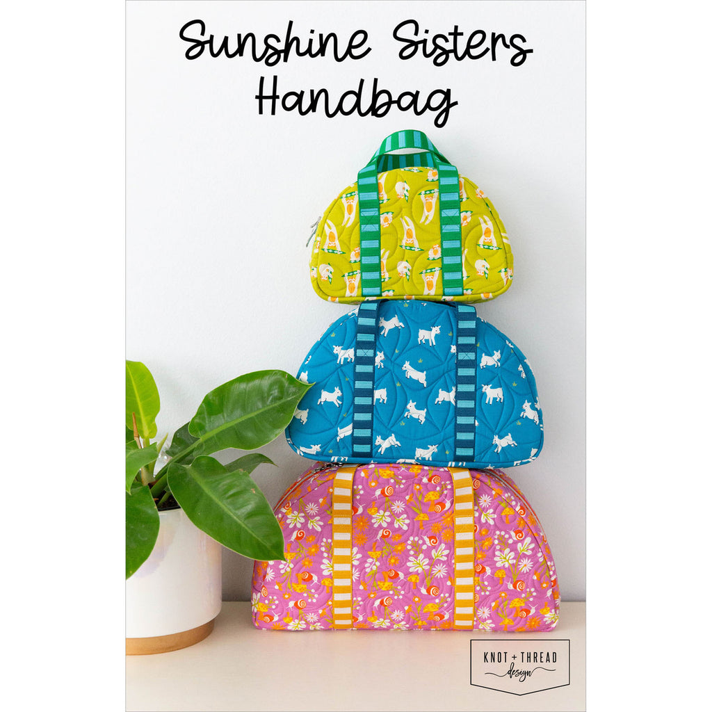 Knot and Thread Sunshine Sisters Handbag Pattern