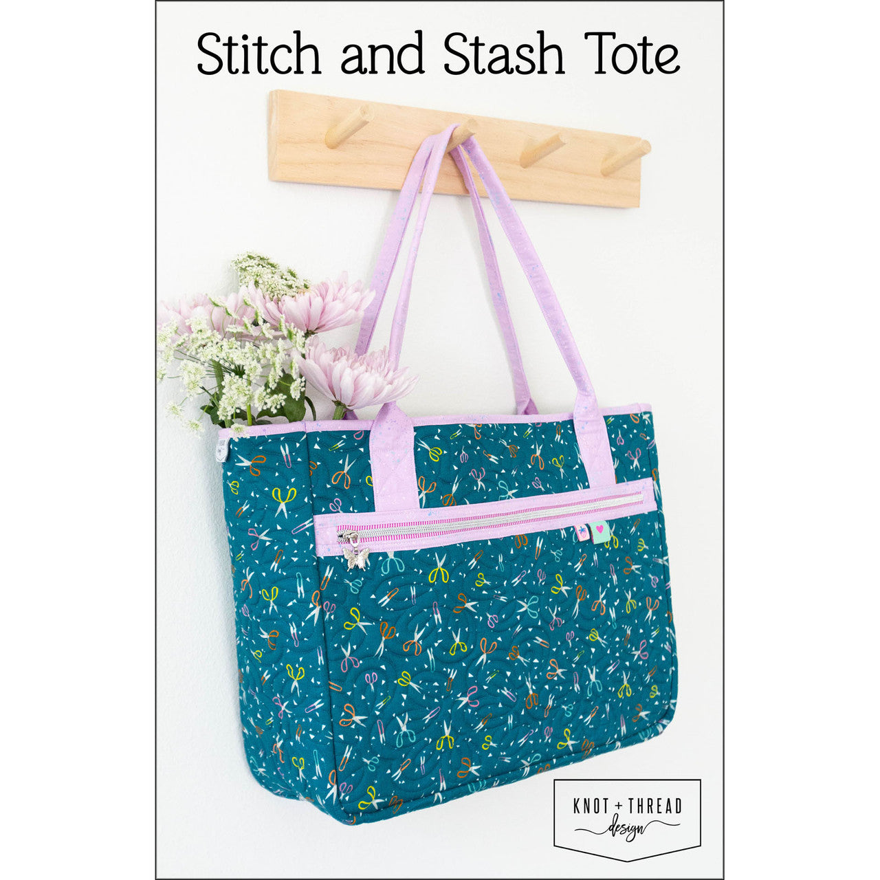 Knot and Thread Stitch & Stash Tote Pattern