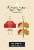 Mushroom Zipper Pull Charms