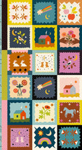 Mystic Fable Galaxy Pre-Cut Panel- Ruby Star Society