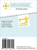 My Therapy Sew-in Labels- Kati Cupcake