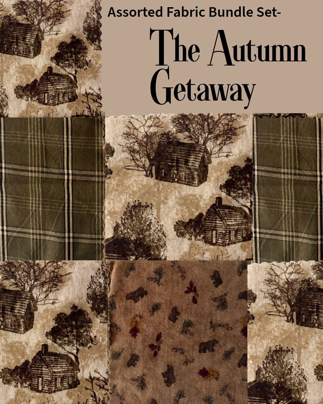 Assorted Fabric Bundle Set- The Autumn Getaway