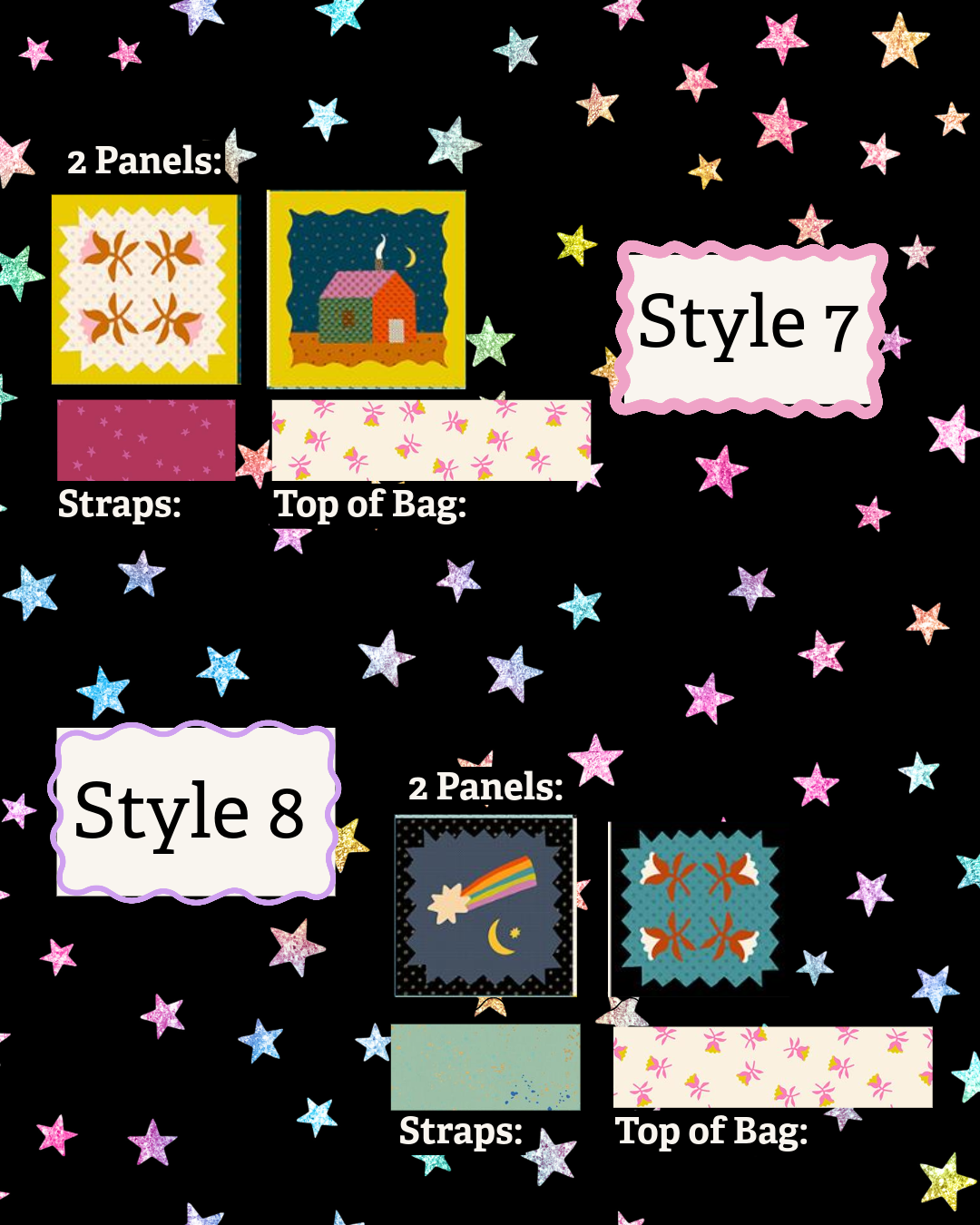 Tote Bag Kit- Mystic Fable Panels