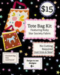 Tote Bag Kit- Mystic Fable Panels