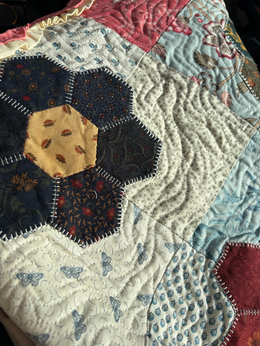 Petal Patchwork Quilt