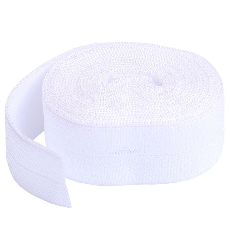 Fold Over Elastic 2yd White- Patterns By Annie
