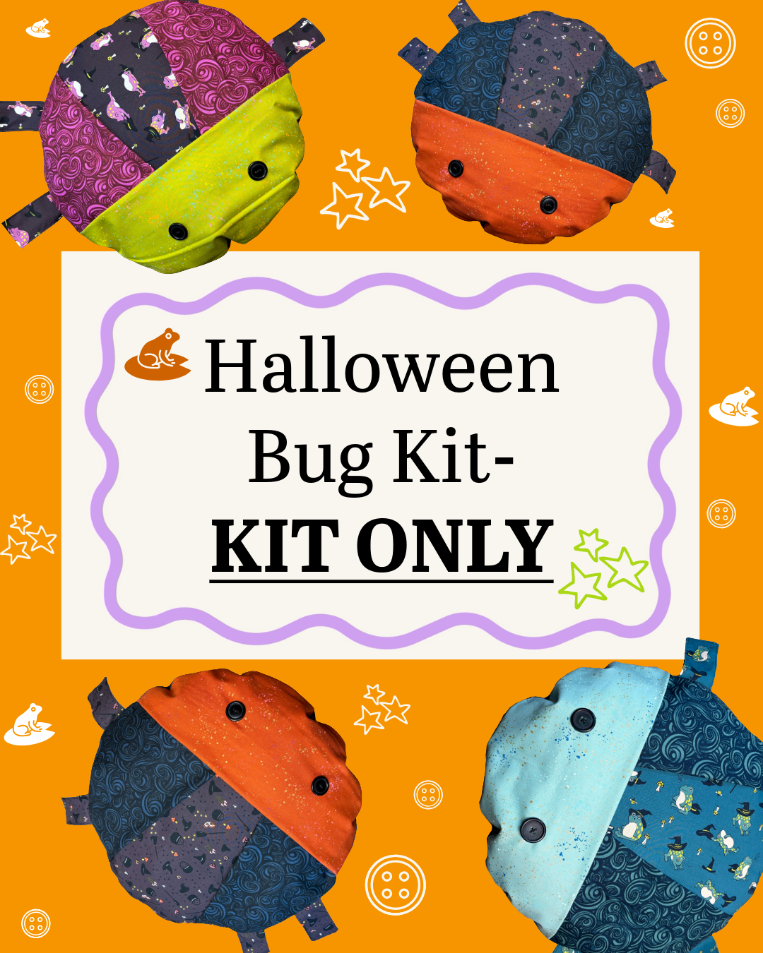 Halloween Bug Kit- KIT ONLY