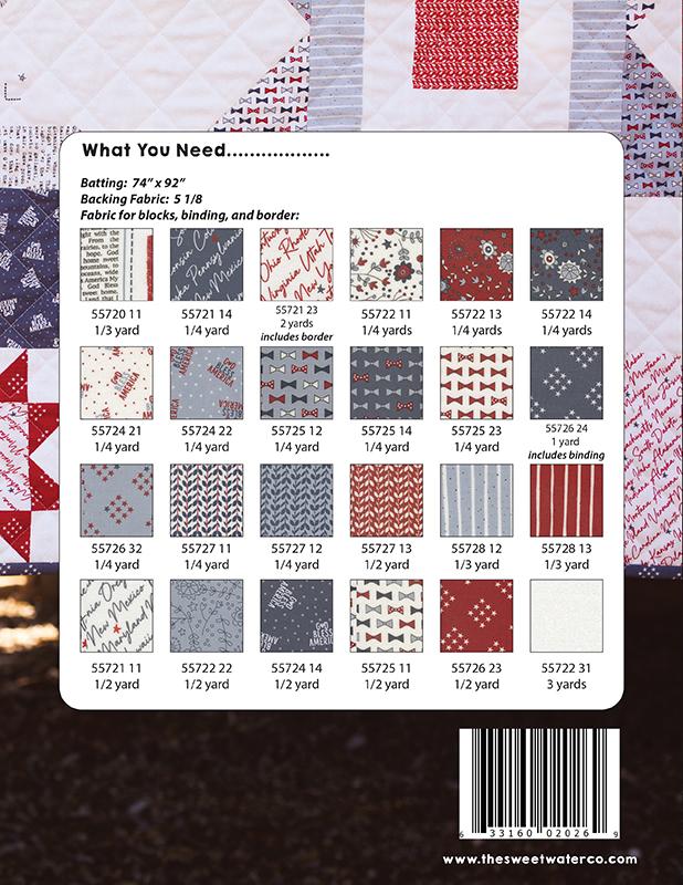 Seeing Stars Quilt Pattern- Sweetwater