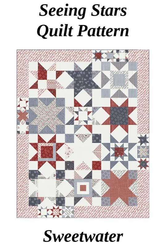 Seeing Stars Quilt Pattern- Sweetwater