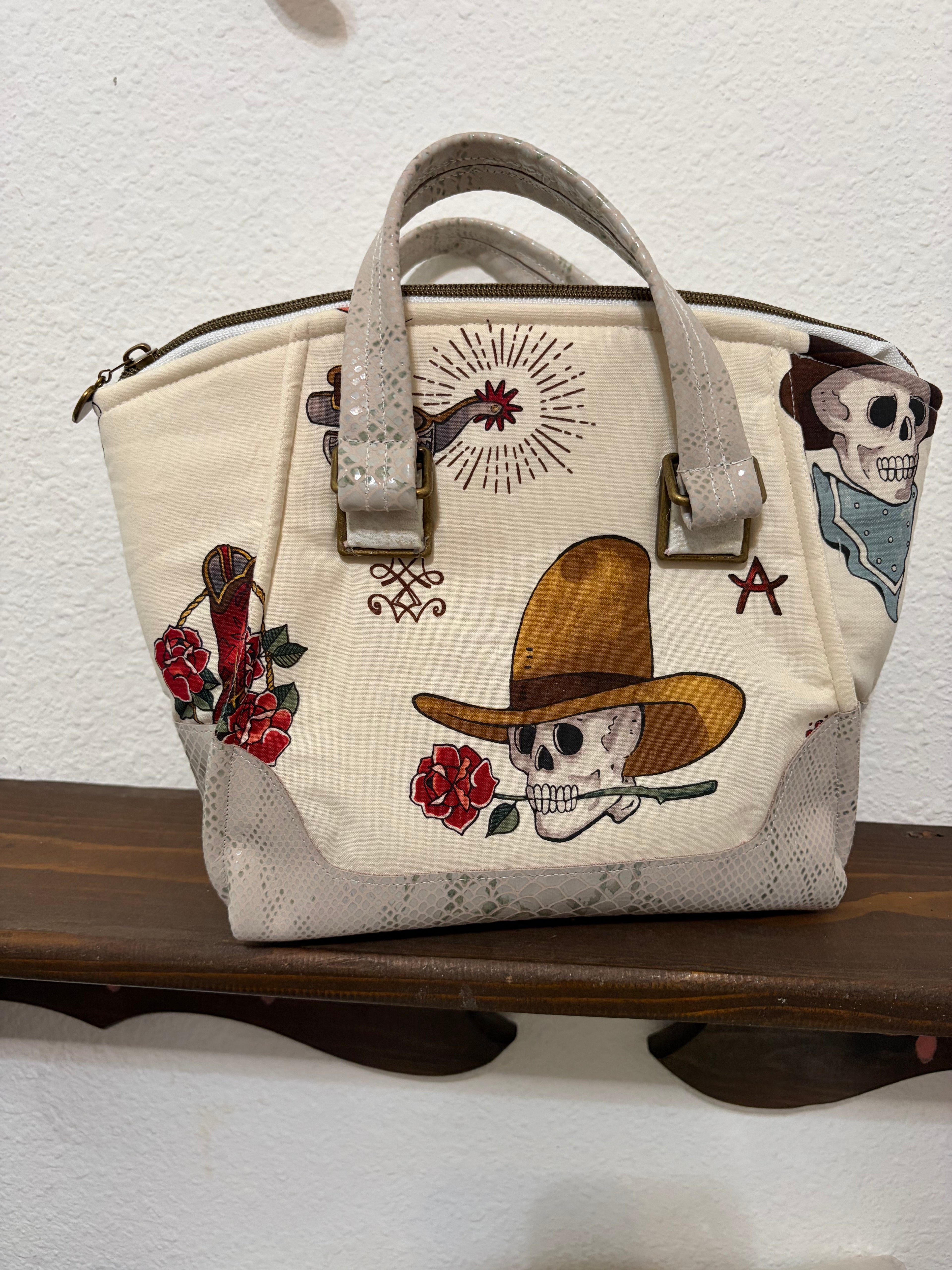 Skeleton Rodeo- Daphne Handbag